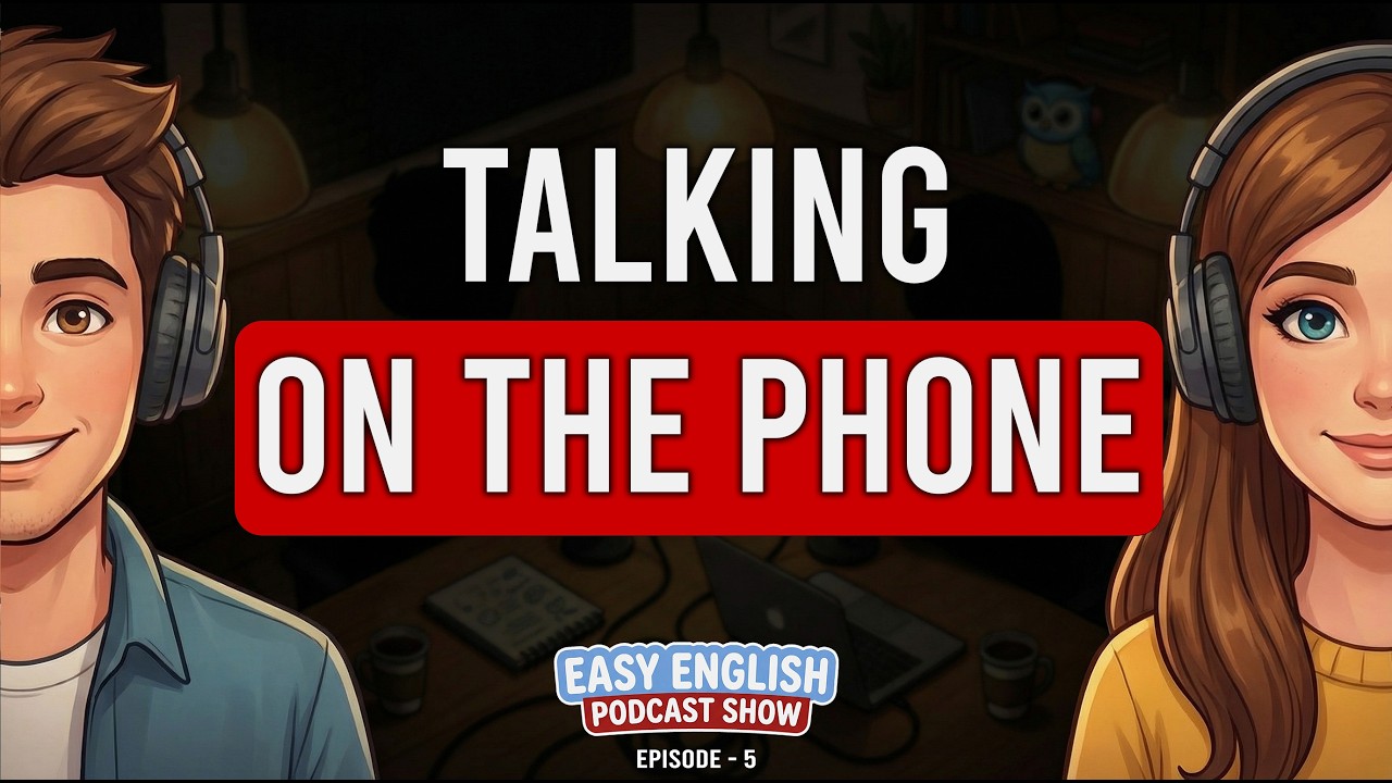 How to talk on the phone in English - 