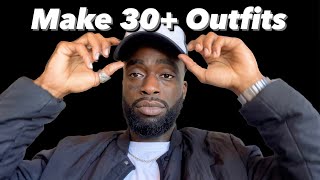The Only 10 Clothing Items You Need To Make 30+ Outfits | #streetwear #fashiontips #mensfashion