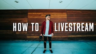 How To Livestream - High Quality For $150!