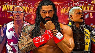 Can ROMAN REIGNS Main Event WrestleMania Vegas? | WWE 2K24 Challenge