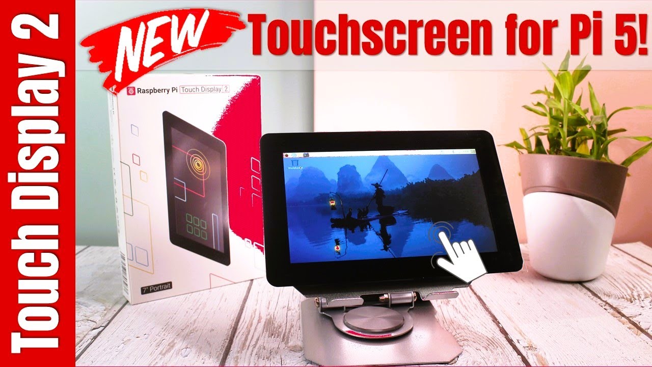 Raspberry Pi Display 2 Setup & Review Unboxing, Comparison & Touchscreen Demo with Pi 5