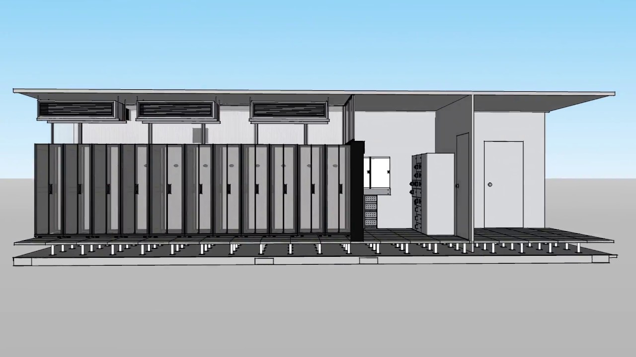 3D Virtual Reality Mobile Data Centre Tour