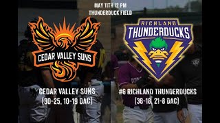 Dallas College Richland Thunderducks vs Dallas College Cedar Valley Suns