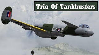 Boulton Paul's Failed Tankbuster Trio: Boulton Paul P.99, P.100, \u0026 P.101