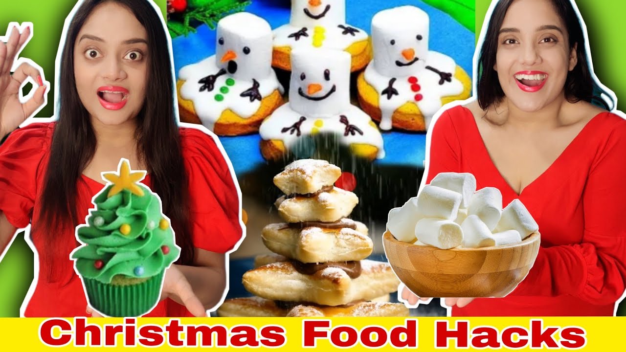 CHRISTMAS FOOD HACKS You Must Try | Testing Viral Food Hacks | Life Shots