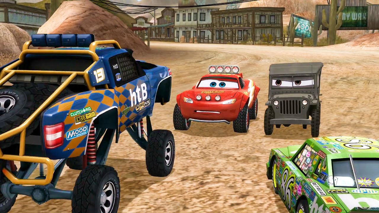 Lightning Mcqueen Offroad Monster Truck / Cars Movie Remake Short