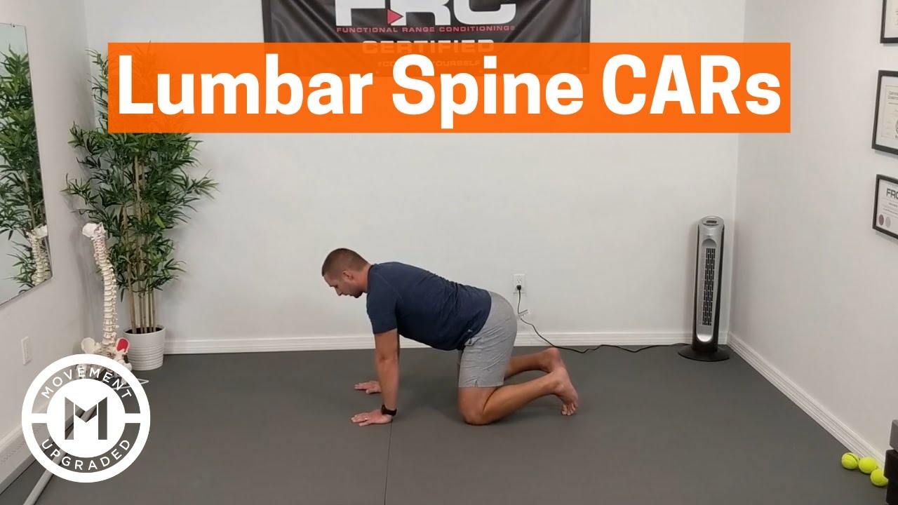 Lumbar Spine CARs In Quadruped (Lower Back Circles) YouTube