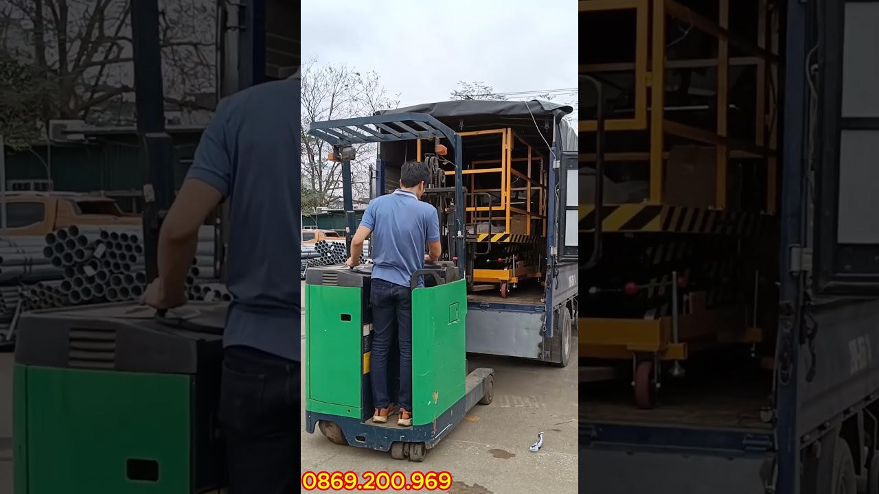 Bàn giao bàn nâng điện di chuyển 500kg nâng 3m | 0869.200.969 