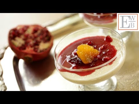 Vídeo: Caramelo Panna Cotta Com Cranberries