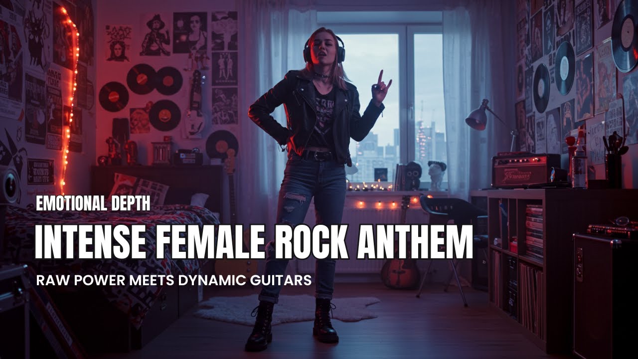 Intense Female Rock Anthem: Raw Power Meets Dynamic Guitars & Emotional Depth 🔥