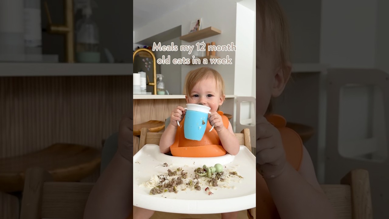 What My 12mo Old Eats in a Week (These were a WIN 👀)