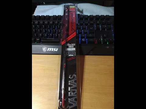 バリバス MAX322HRX 穂先のアタリ - YouTube