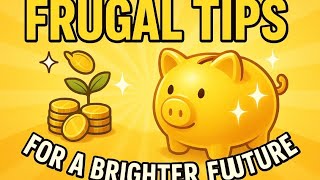 FRUGAL TIPS FOR A BRIGHTER Future - Easy ways to save money, feel happier and focus on the positive.