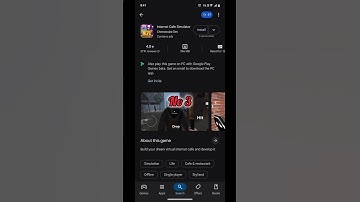 TOP 3 Internet cafe simulator games like pc #shorts #viral #games #intetnetcafesimulater