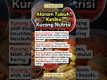 Tanda Tubuhmu Kurang Nutrisi #videoshort #motivasi #quotes #dakwah #fyp