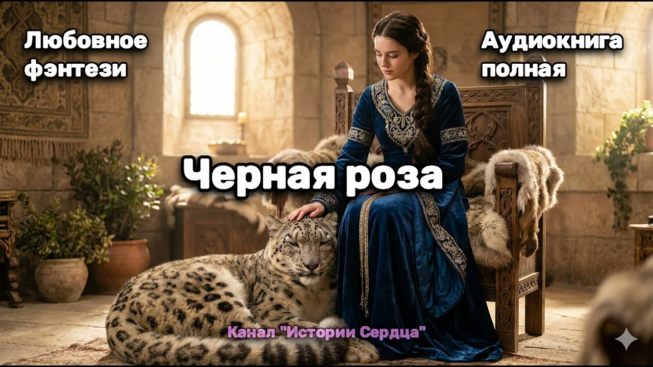 🎶 ЧЕРНАЯ РОЗА 🎶  Аудиокнига полностью 💖 Любовное фэнтези ✨
