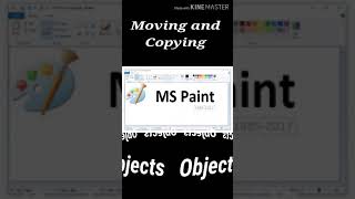 Moving and Copying Objects in MS - paint