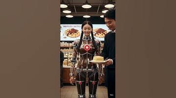 Futuristic Nutella Dispenser Robot  #futuristic #robot #technology #humanoid #nutella #AI