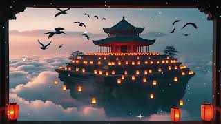 Floating Temple in Clouds – Lucid Dream 4K Frame TV Art