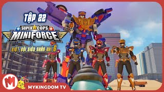 BIỆT ĐỘI SIÊU NHÂN NHÍ 6 - Tập 22:  Vi Khuẩn Vua Của Mồ Hôi | MINIFORCE SIÊU CẢNH SÁT