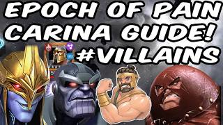 Best Villains For Epoch Of Pain Gauntlet Carina Challenge! | Marvel Contest Of Champions