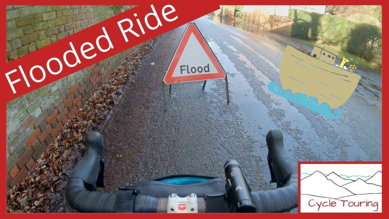 Flooded Roads Stops Ride!