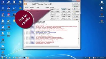 Hưỡng Dẫn Cách Khắc Phục Lỗi Không Bật Được Apache