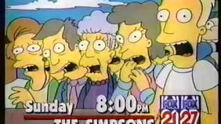 The Simpsons Fox Promo (1996): “Lisa the Iconoclast“ (S07E16) (30 second)