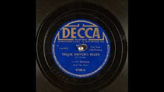 Truck Driver&#39;s Blues ~ Cliff Bruner and His Boys (1939)