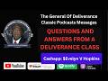 QUESTIONS AND ANSWERS FROM A DELIVERANCE CLASS