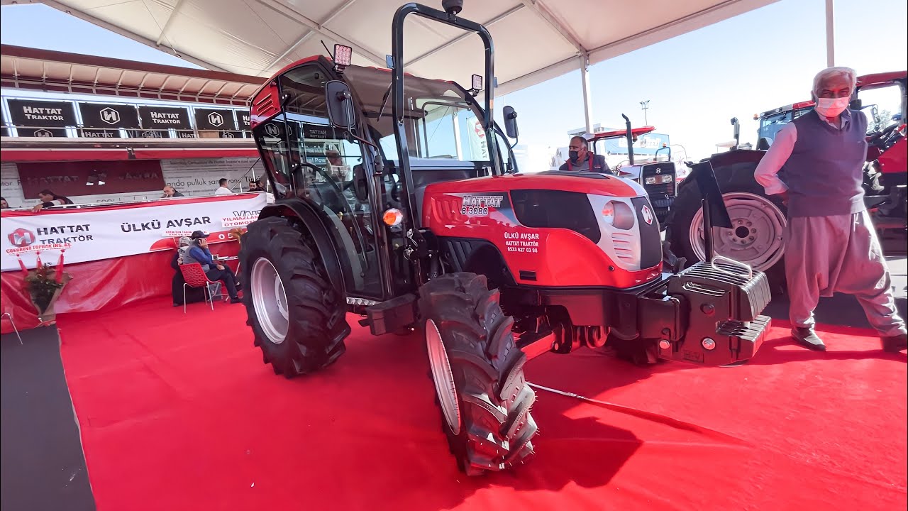UZAY KABİNLİ HATTAT B3080 İNCELEME | 82 Beygirlik Bahçe Traktörü