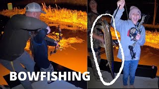 Bowfishing In The Everglades. My Girls Kill Their First Fish.