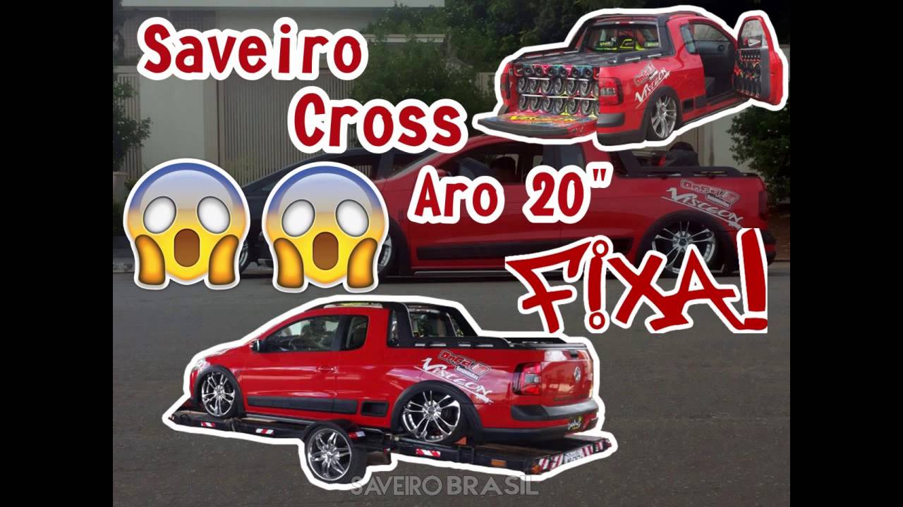 Teaser Saveiro Cross Aro 20" FIXA!