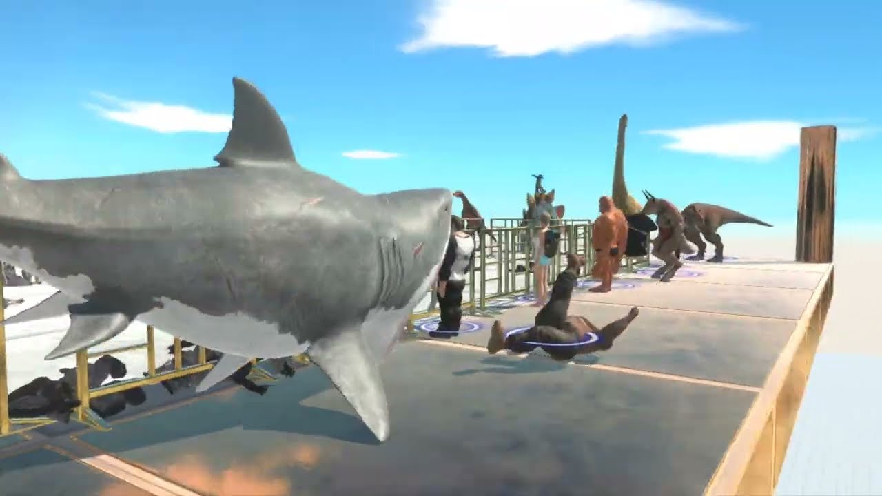 gorilla army throwing poop animal revolt battle simulation arbs