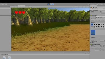 Start of a RPG map in unity 5 part 1