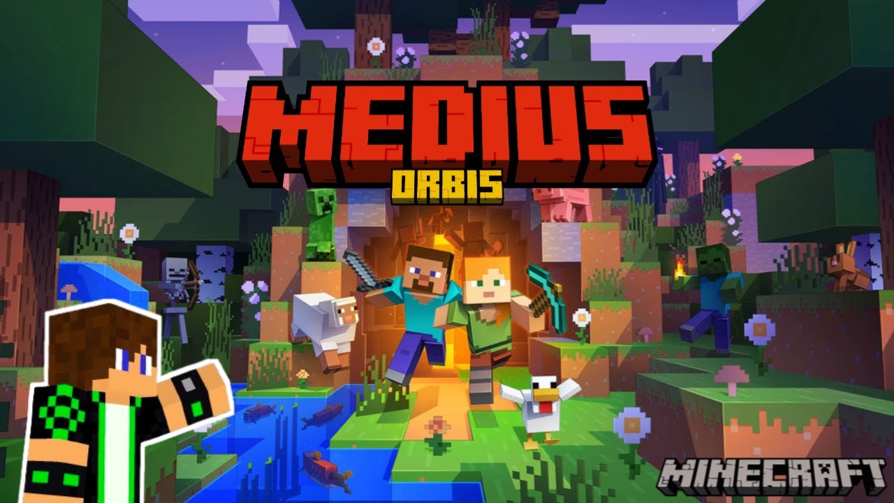 Minecraft Medius Orbis Server - Melihat Server Sembari Jadi Kuli