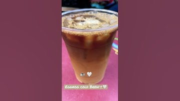 Eggnog Cold Brew Disneyland 🎅🏻🧑🏻‍🎄☕️