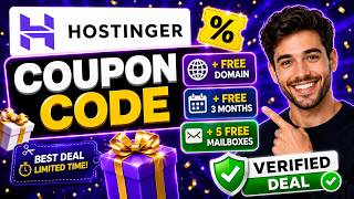 Hostinger Coupon Code VERIFIED 2026 ✅ (Get a HUGE Discount + Live Proof!)
