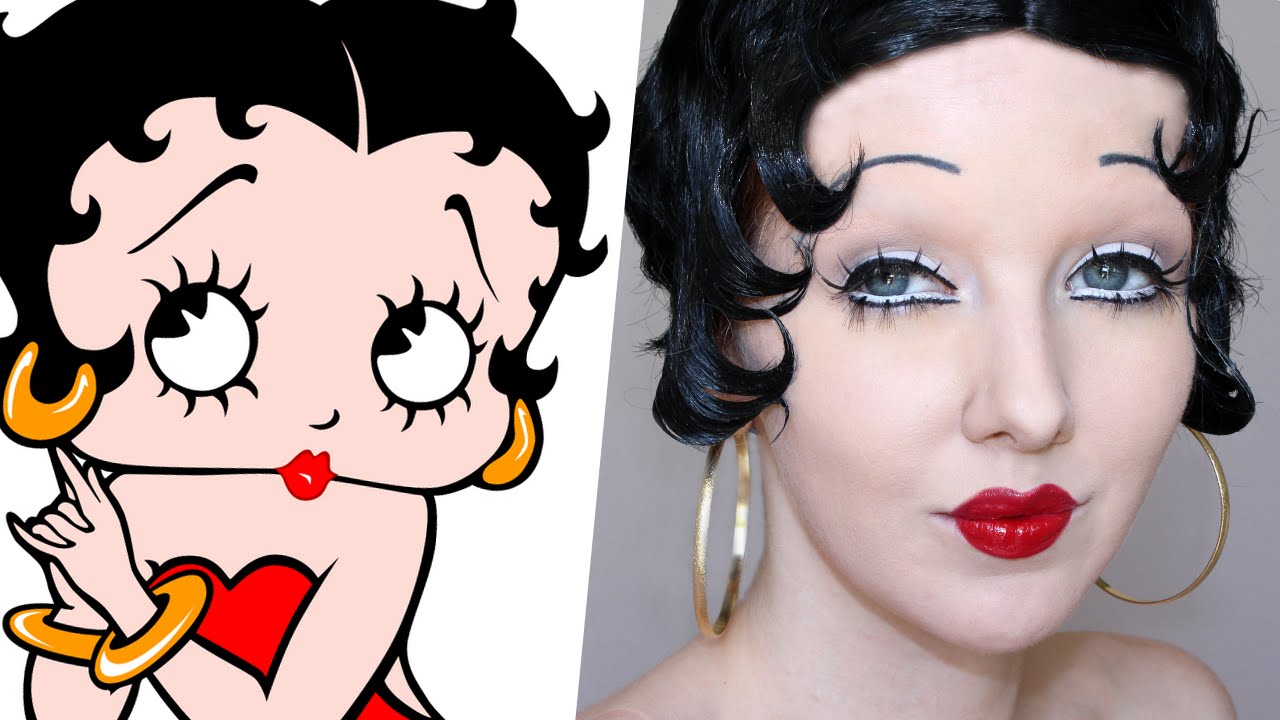 Betty Boop Makeup