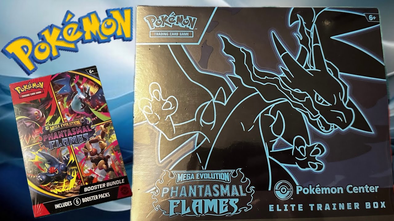Phantasmal flames Pokémon center ETB and more!!