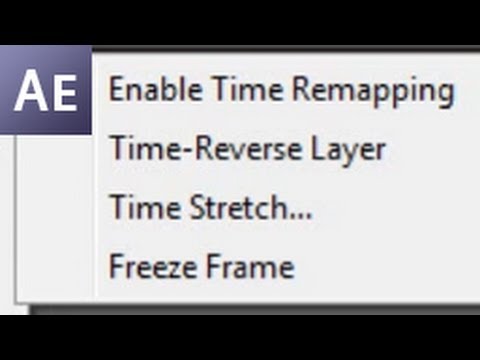 After Effects Tutorial: Changing Time (Reverse, Slow Motion, Speed Up ...