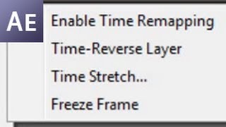 After Effects Tutorial: Changing Time (Reverse, Slow Motion, Speed Up)  -HD-