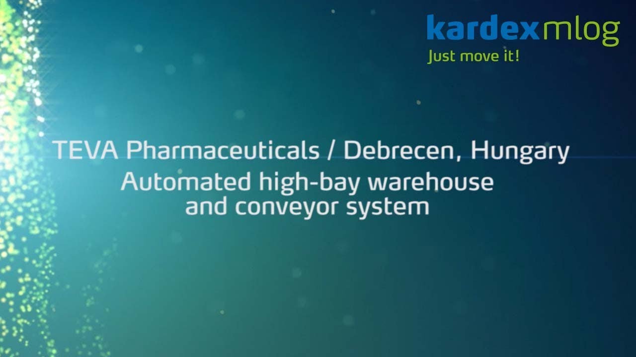 With an automation level of almost 100%, TEVA’s high-bay warehouse in Hungary sets new standards