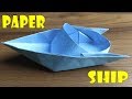 Como Hacer un Barco de Papel Fácil! Origami - How to make a Paper Ship