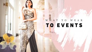 WHAT TO WEAR TO EVENTS ft. Dresshaus