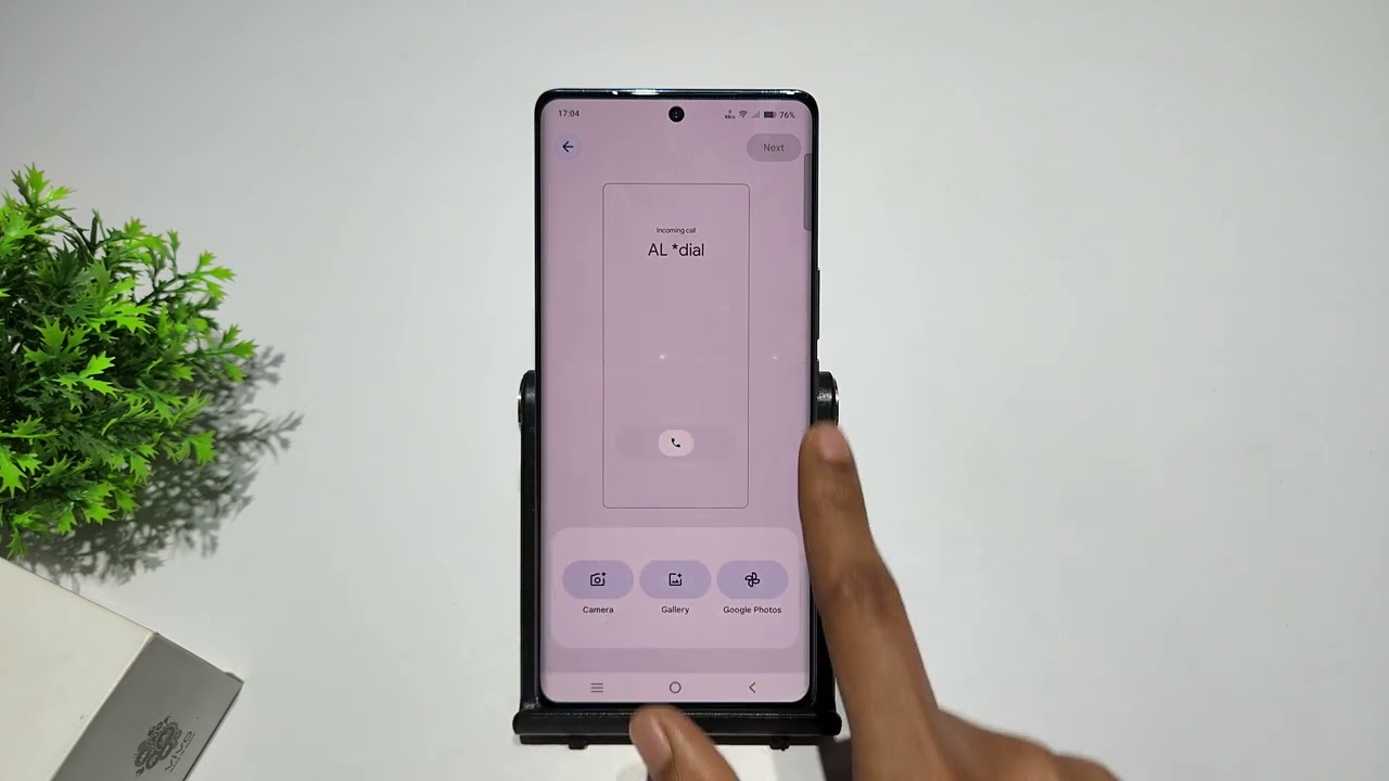 Change text style and colour in calling card vivo t4 lite | vivo t4r calling card in google dialer