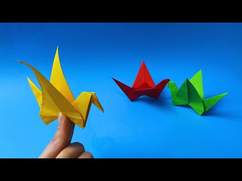 Come Realizzare Una Gru Origami 