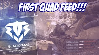 Advanced Warfare: MY FIRST QUAD FEED!!!! | COD AW SNIPING | HD
