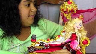 Ever After High Apple White And Fainting Couch Unboxing And Review