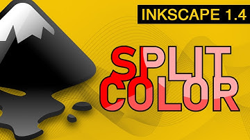 Create a Split Color Effect with a Stroke in Inkscape